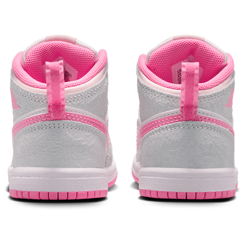 Girls' Toddler 1 Mid SE Vast Grey/Pink Glow/Sail - View 3