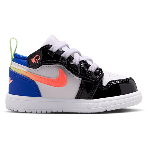 Boys' Toddler AJ 1 Low SE Blue/Orange/White - View 1