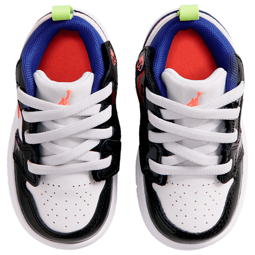 Boys' Toddler AJ 1 Low SE Blue/Orange/White - View 4