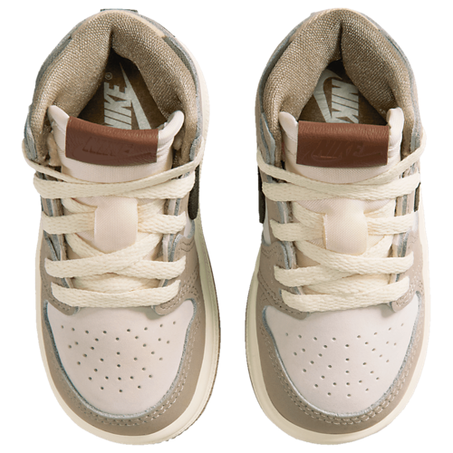 Girls' Toddler AJ1 Retro High OG Tan/White - View 4
