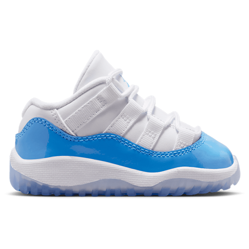Boys' Toddler Retro 11 Low White/Blue/Black - View 1