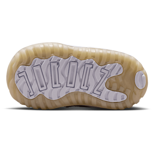 Girls' Toddler Retro 11 Low White/Gold - View 5