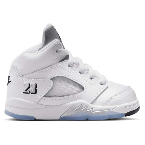 Boys' Toddler 5 Retro OG Black/Silver/White - View 1