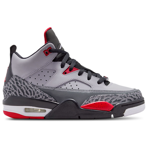 Boys' Grade School Son of Mars Low Grey/White/Red - View 1