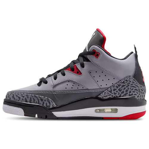 Boys' Grade School Son of Mars Low Grey/White/Red - View 2