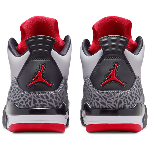 Boys' Grade School Son of Mars Low Grey/White/Red - View 3