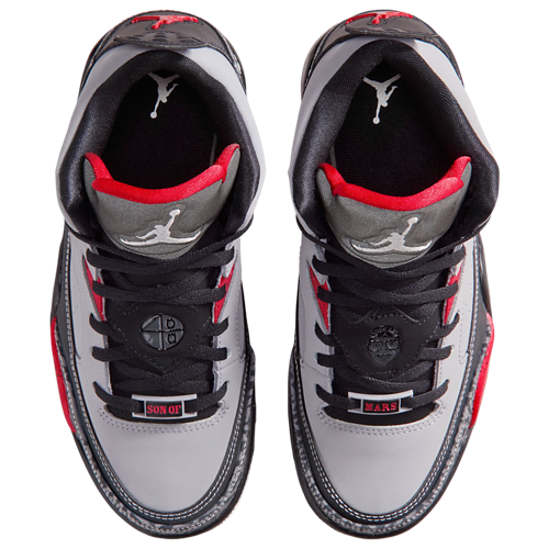 Boys' Grade School Son of Mars Low Grey/White/Red - View 4