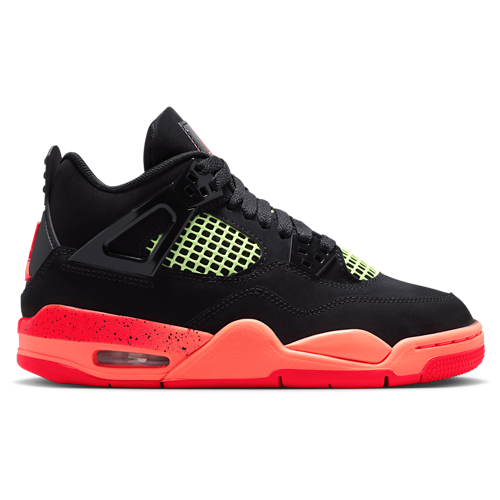 Boys' Grade School Retro 4 Red/Black/Orange - View 1
