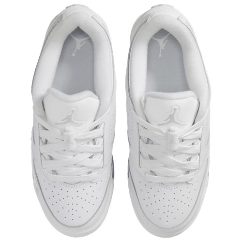 Boys' Grade School Sixty Plus Low White/Silver/Black - View 4