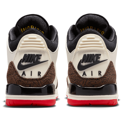 Boys' Grade School Retro 3 Black/White/Tan - View 3
