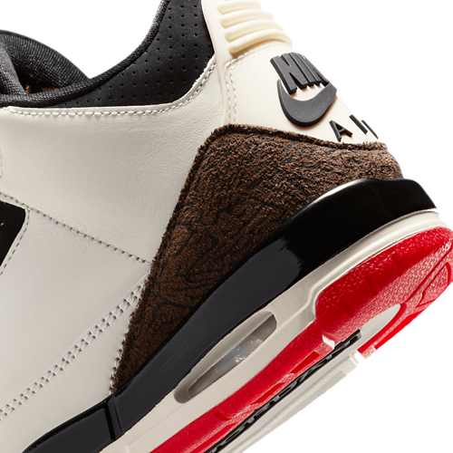 Boys' Grade School Retro 3 Black/White/Tan - View 8