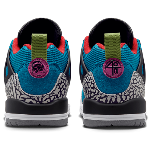Boys' Grade School Spizike Teal/Gray/Red - View 3