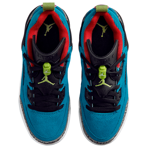 Boys' Grade School Spizike Teal/Gray/Red - View 4