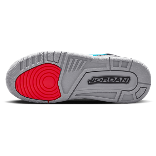 Boys' Grade School Spizike Teal/Gray/Red - View 5