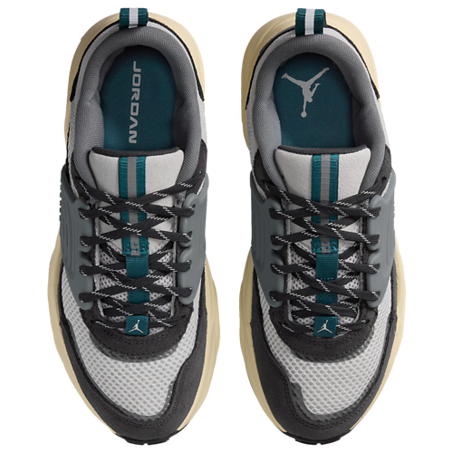 Boys' Grade School Trunner O/S Grey/Green/Grey - View 4