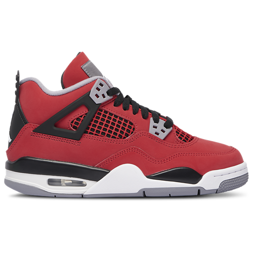 Boys' Grade School Retro 4 Red/White/Grey - View 1