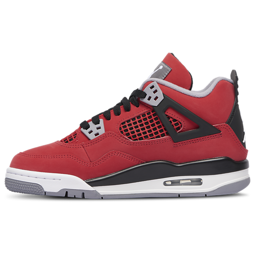 Boys' Grade School Retro 4 Red/White/Grey - View 2