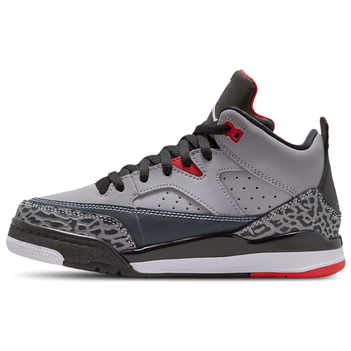 Boys' Preschool Son of Mars Low White/Grey/Red - View 2