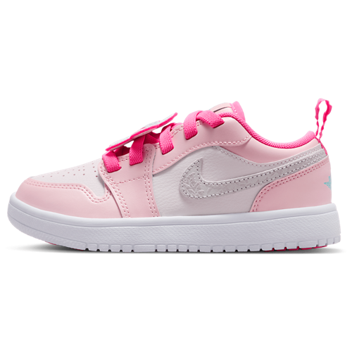 Girls' Preschool AJ 1 Low Alt SE Fem Orange/Pink/Blue - View 2