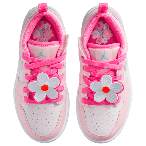 Girls' Preschool AJ 1 Low Alt SE Fem Orange/Pink/Blue - View 4