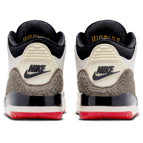 Boys' Preschool Retro 3 White/Black/Tan - View 3