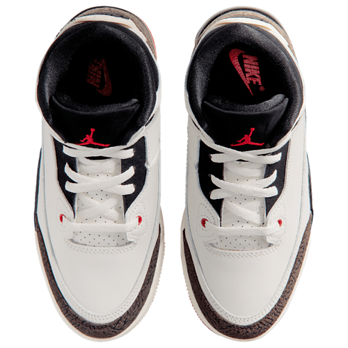 Boys' Preschool Retro 3 White/Black/Tan - View 4