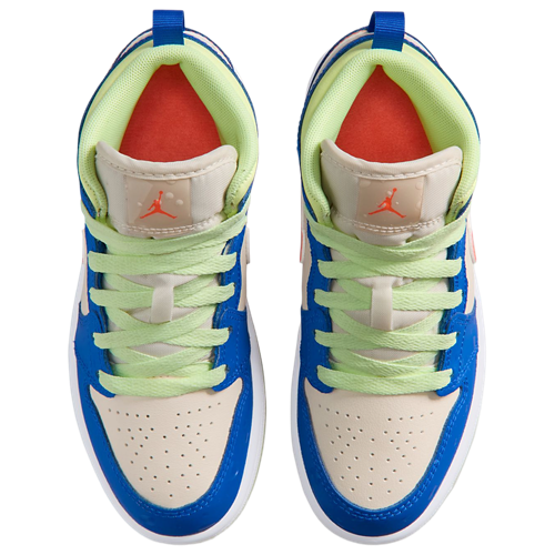 Boys' Preschool AJ 1 Mid SE Blue/Volt/Tan - View 4