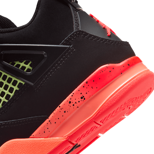Boys' Preschool Retro 4 Orange/Black/Red - View 8
