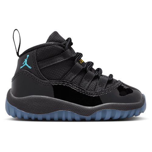Boys' Toddler Retro 11 Black/Black/Gamma Blue - View 1