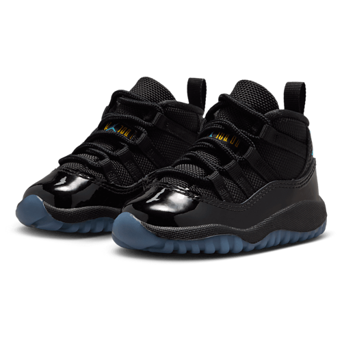 Boys' Toddler Retro 11 Black/Black/Gamma Blue - View 6