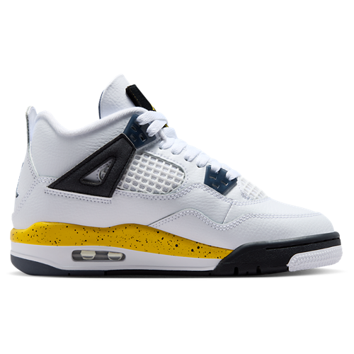 Boys' Grade School Retro 4 Blue/White/Yellow - View 1