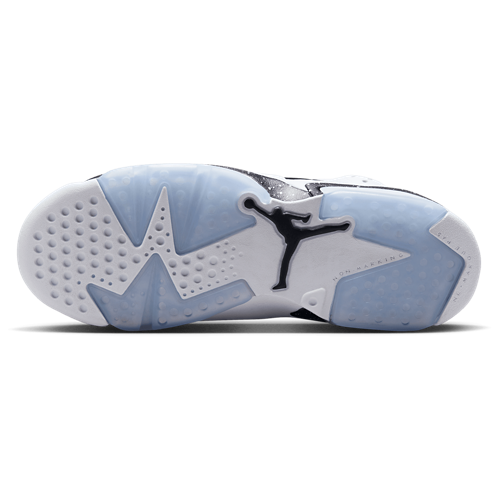 Boys' Grade School Retro 6 Black/White/Black - View 5