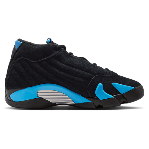 Boys' Grade School Retro 14 Black/University Blue/White - View 1