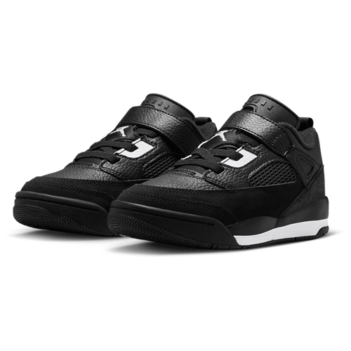 Boys' Preschool Spizike Low White/Black - View 6