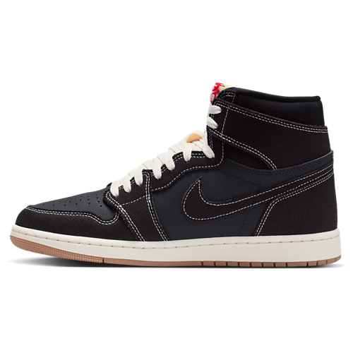 Men's AJ 1 Retro High OG FC Black/University Red/Sail - View 2