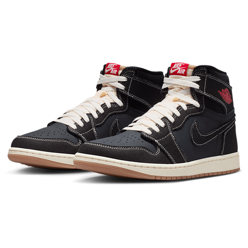 Men's AJ 1 Retro High OG FC Black/University Red/Sail - View 6