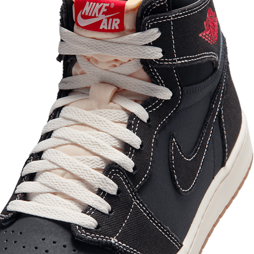 Men's AJ 1 Retro High OG FC Black/University Red/Sail - View 7