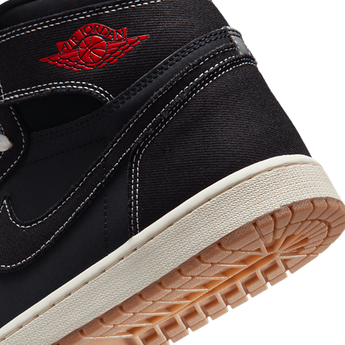 Men's AJ 1 Retro High OG FC Black/University Red/Sail - View 8