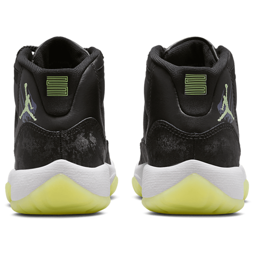 Boys' Grade School Retro 11 SS Black/Dark Raisin/Volt - View 3