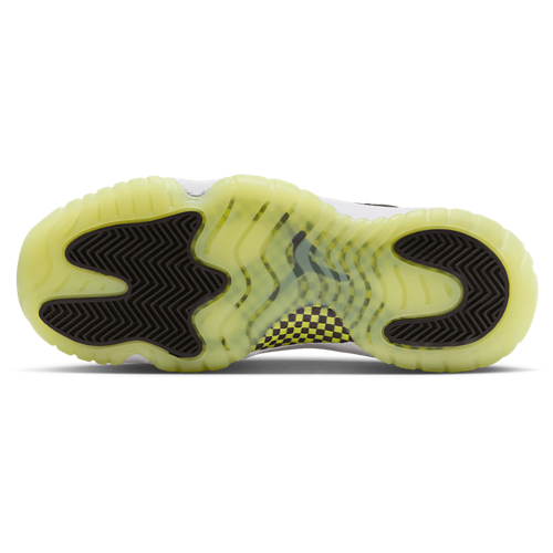 Boys' Grade School Retro 11 SS Black/Dark Raisin/Volt - View 5