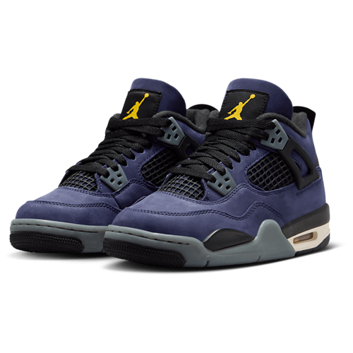 Boys' Grade School 4 Retro Purple/Black - View 6