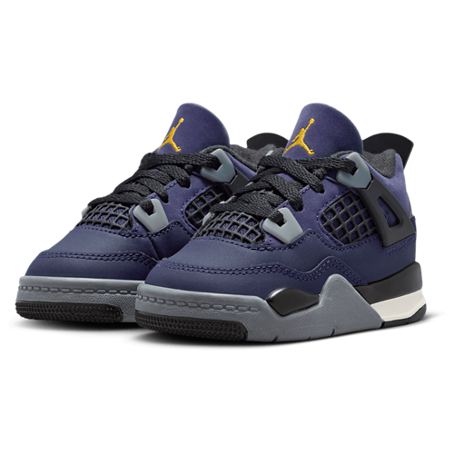 Boys' Toddler Retro 4 Purple/Black - View 6