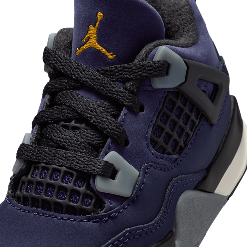 Boys' Toddler Retro 4 Purple/Black - View 7