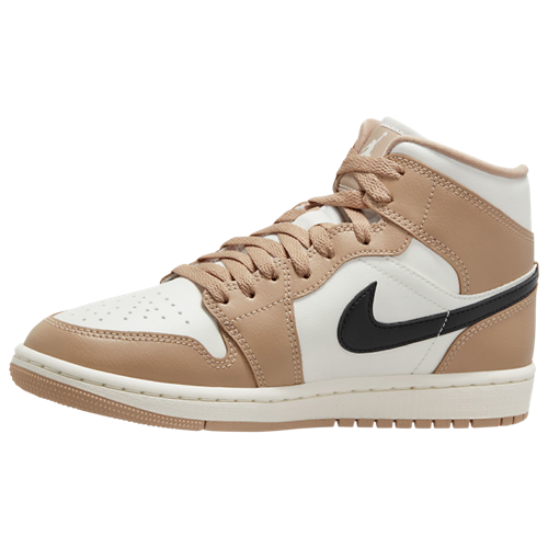 AJ 1 Mid Black/Sail/Desert - View 2