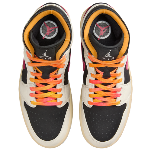 Women's 1 Mid SE EDG Black/Racer Pink/Pale Ivory - View 4