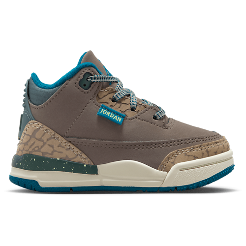 Boys' Toddler Retro 3 UNI Khaki/Olive Grey/Green Abyss - View 1