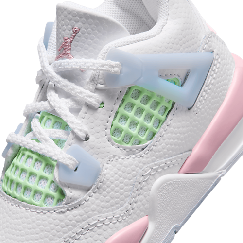 Girls' Toddler 4 Retro FEM Half Blue/White/Medium Soft Pink - View 7