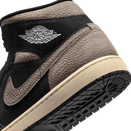 1 Mid SE Black/Olive Grey/Light Wild Mango - View 8