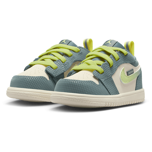 Boys' Toddler AJ 1 Low ALT SE Sea Glass/Light Lemon Twist/Hasta - View 6