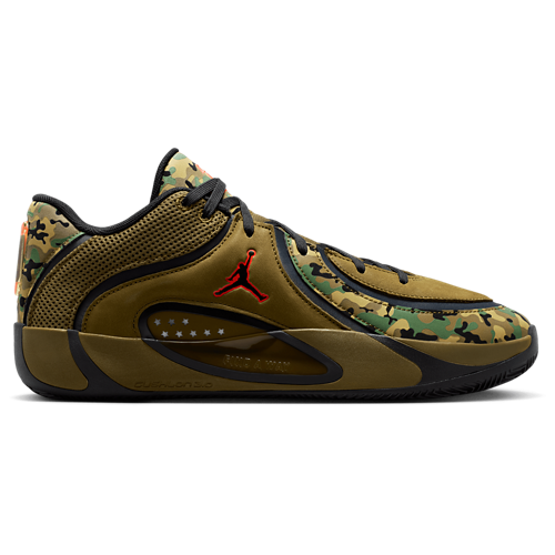 Men's Tatum 4 ASW Black/Infrared/Moss Green - View 1